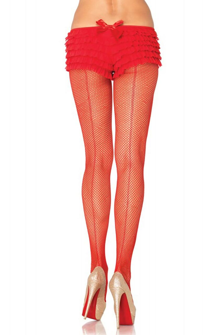 Back Seam Fishnet Pantyhose - Andersen Mercantile