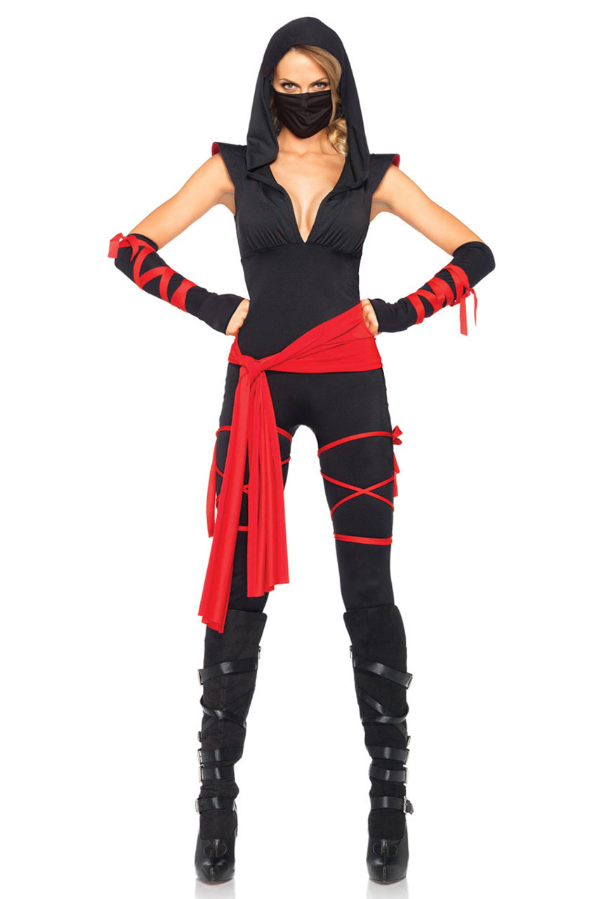 Deadly Ninja Costume with Face Mask - Andersen Mercantile