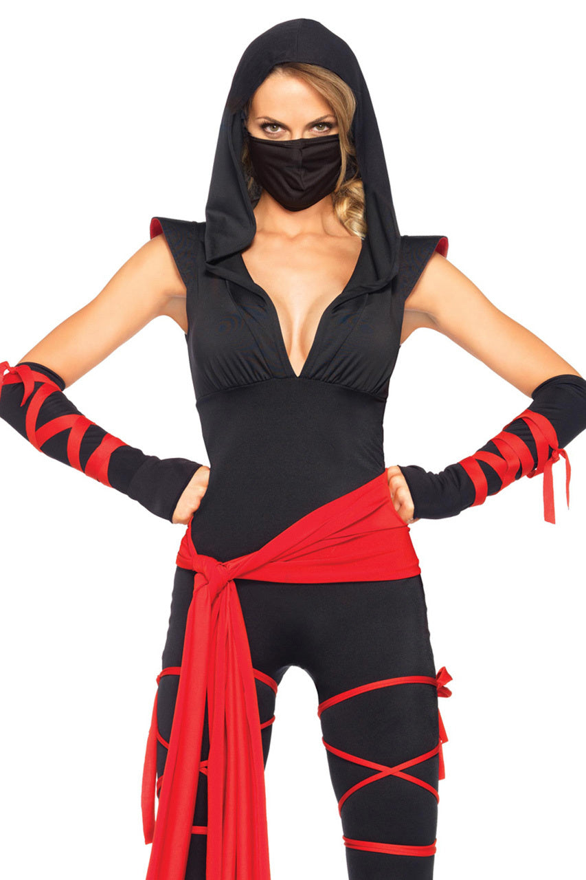 Deadly Ninja Costume with Face Mask - Andersen Mercantile