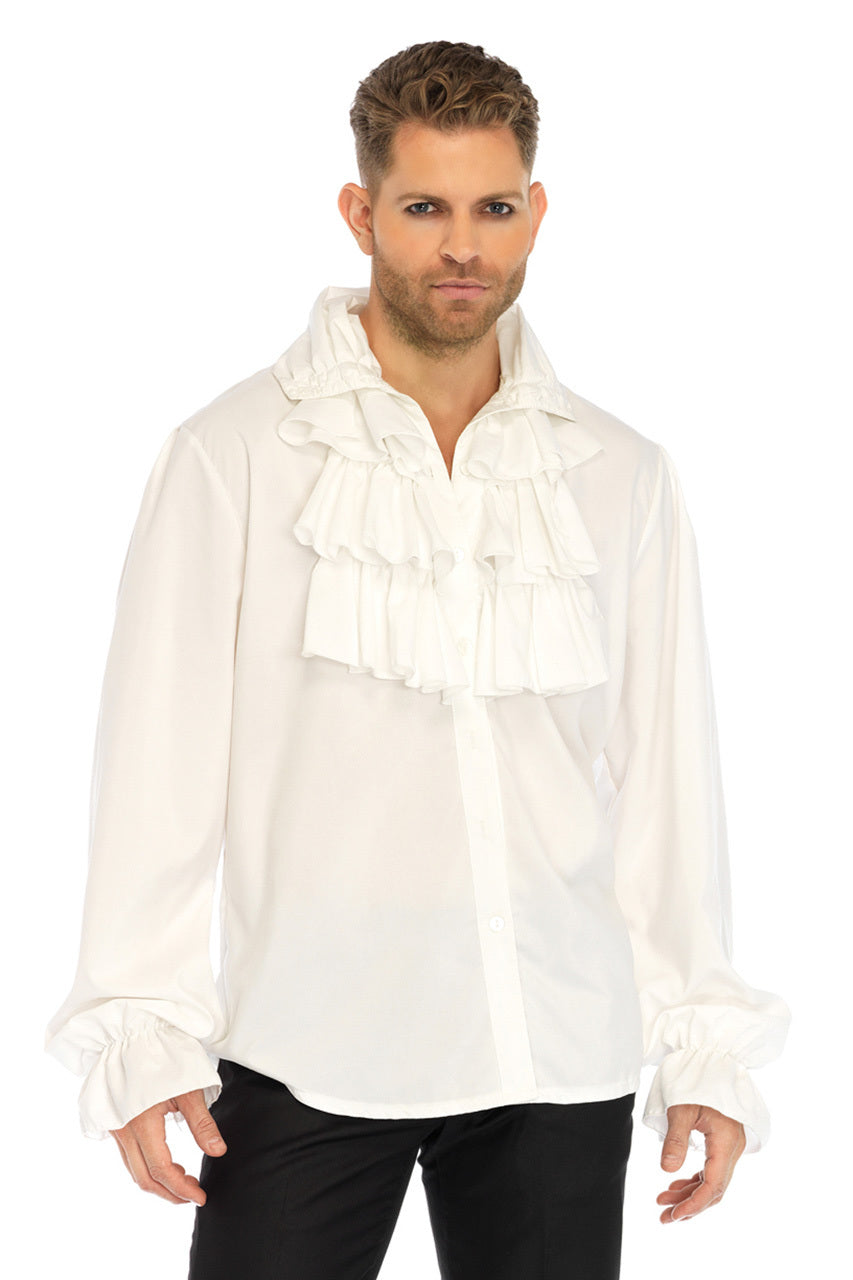 Ruffle Front Shirt - Andersen Mercantile