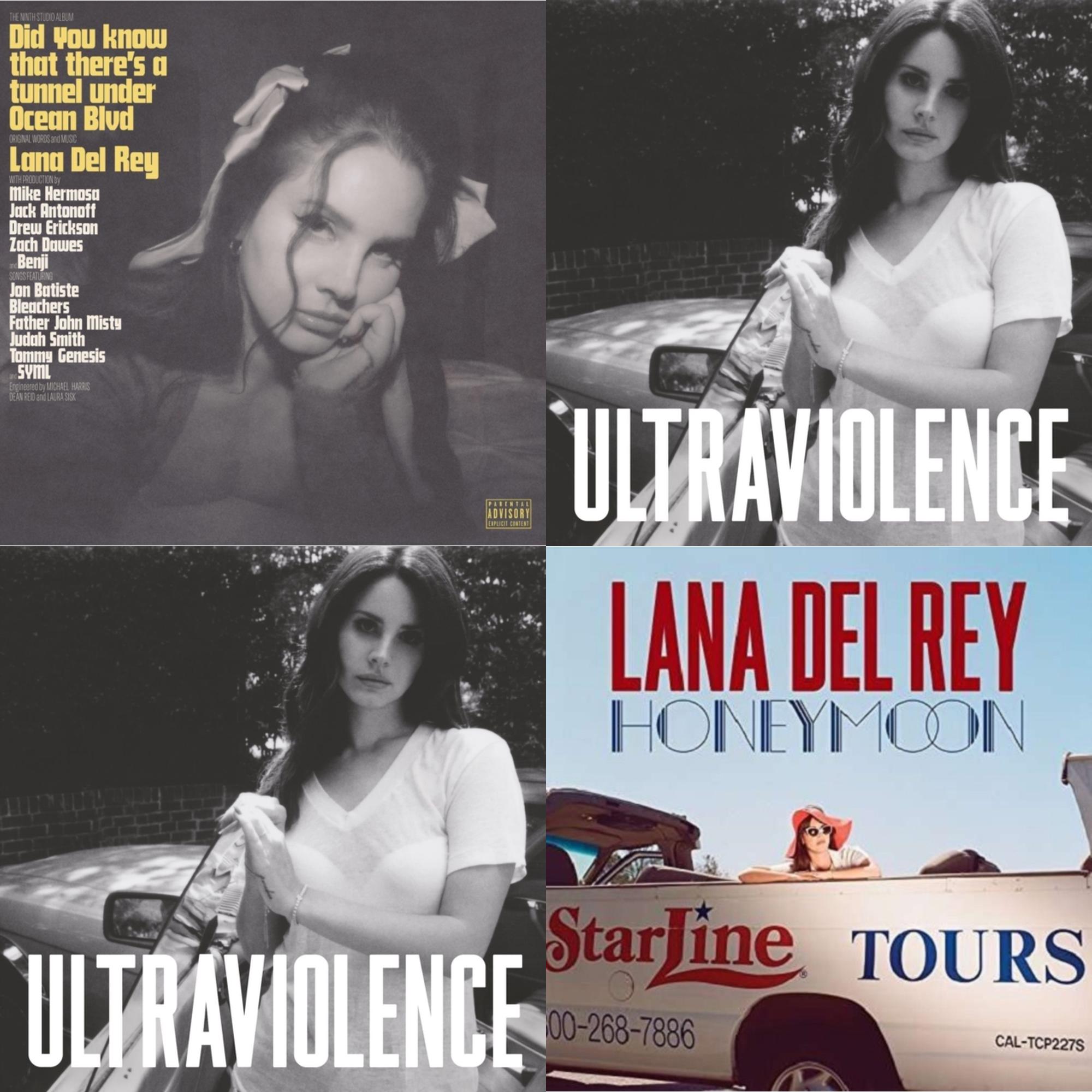 Did You Know That There’S A Tunnel Under Ocean Blvd (X) (2LP/180G) & Ultraviolence & Ultraviolence & Honeymoon
