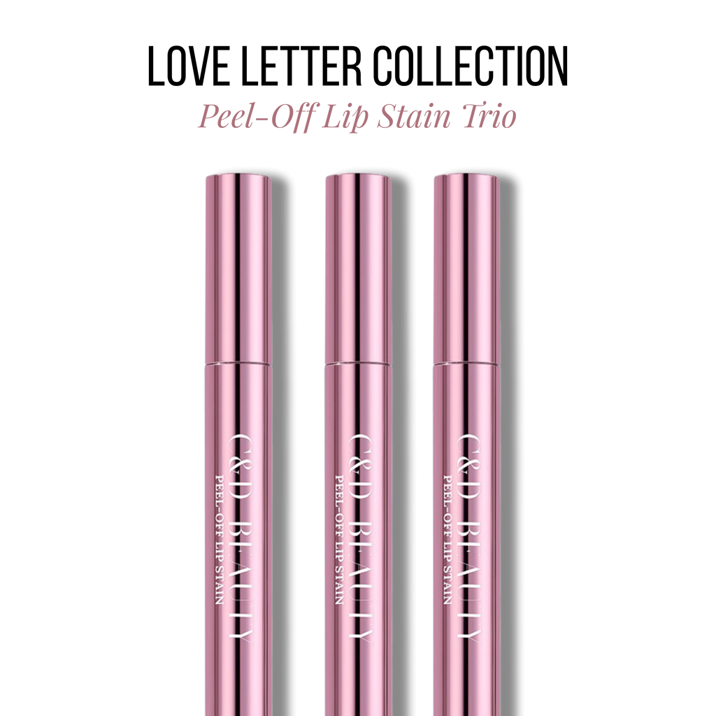The Love Letter Collection - Peel-Off Lip Stain Trio