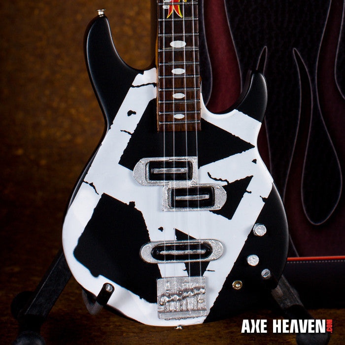 Officially Licensed Michael Anthony Metallic CHICKENFOOT Mini Bass