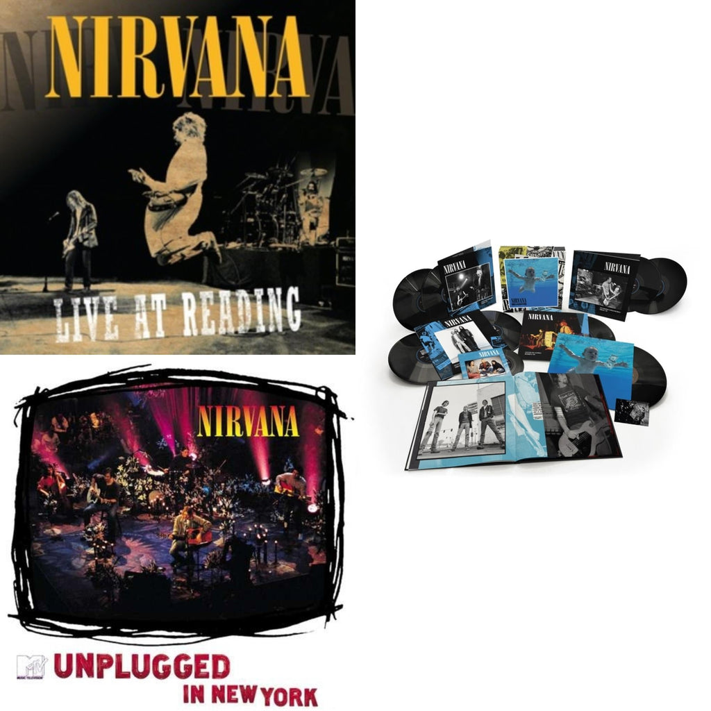 Nevermind (30Th Anniversary/Super Deluxe/8LP/7Inch) & Live At Reading & Unplugged In N.Y.