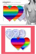 One Love Heart Rainbow Pasties - Andersen Mercantile