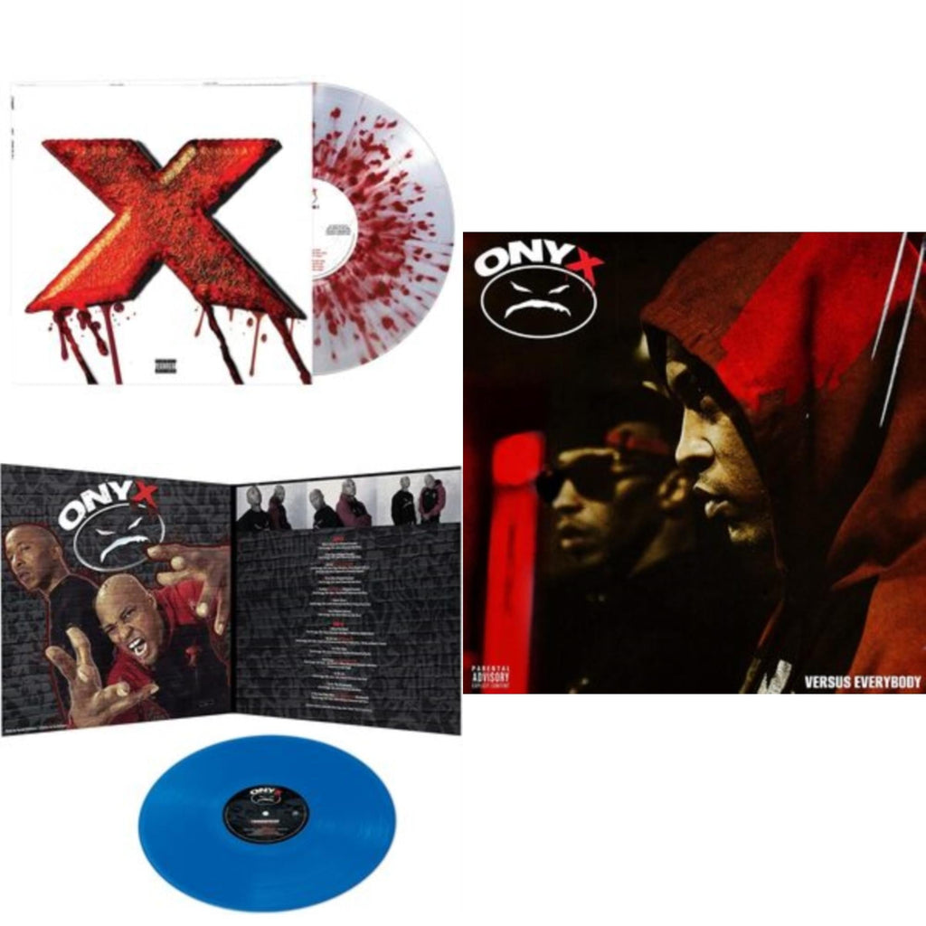Onyx Versus Everybody & Turndafucup (Blue LP Vinyl) & Blood On Da X