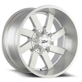 M80 Brushed Face Silver