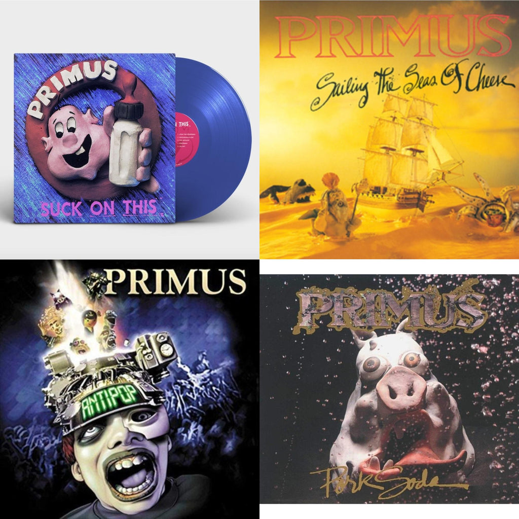 Suck On This (Cobalt Blue LP Vinyl/Remastered/Reissue) & Sailing Seas Of Cheese & Pork Soda (2LP) & Antipop (2 LP)