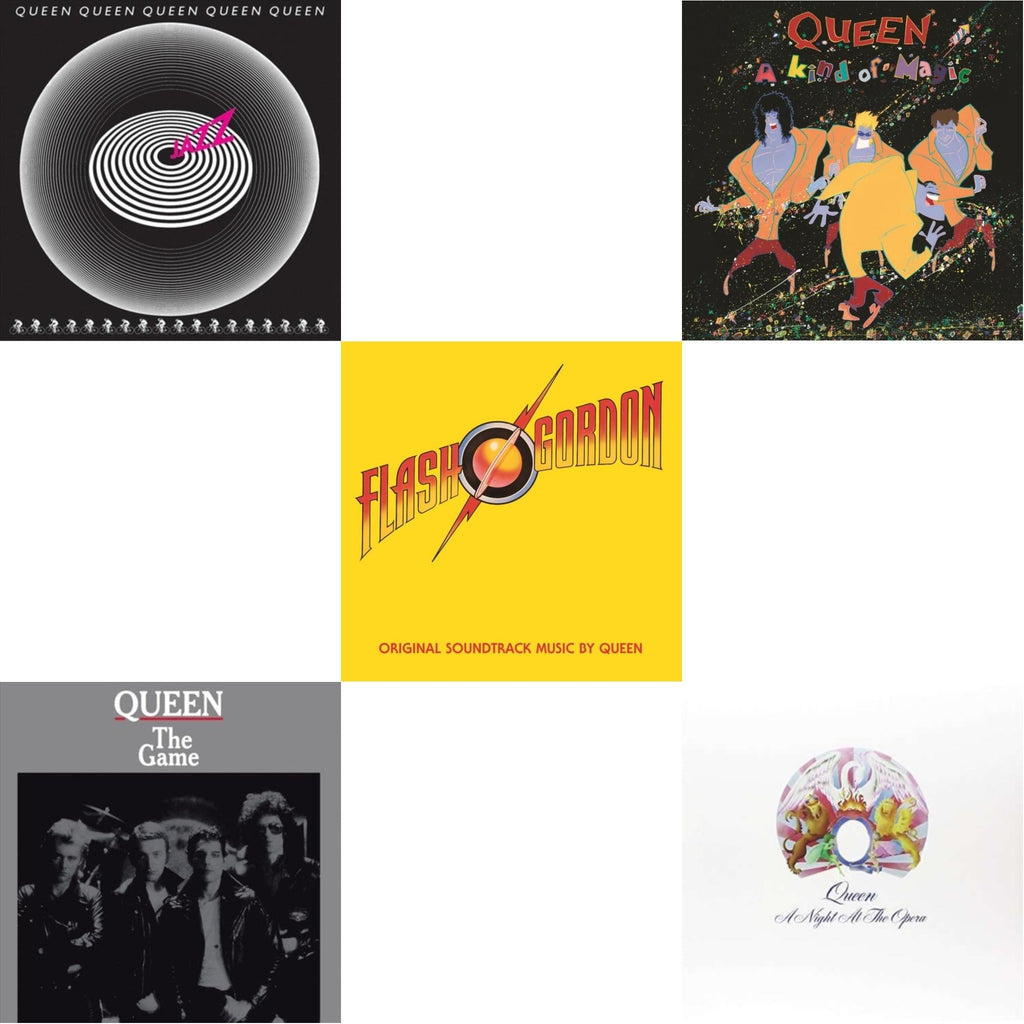 Jazz & Game & Flash Gordon & Kind Of Magic & Night At The Opera