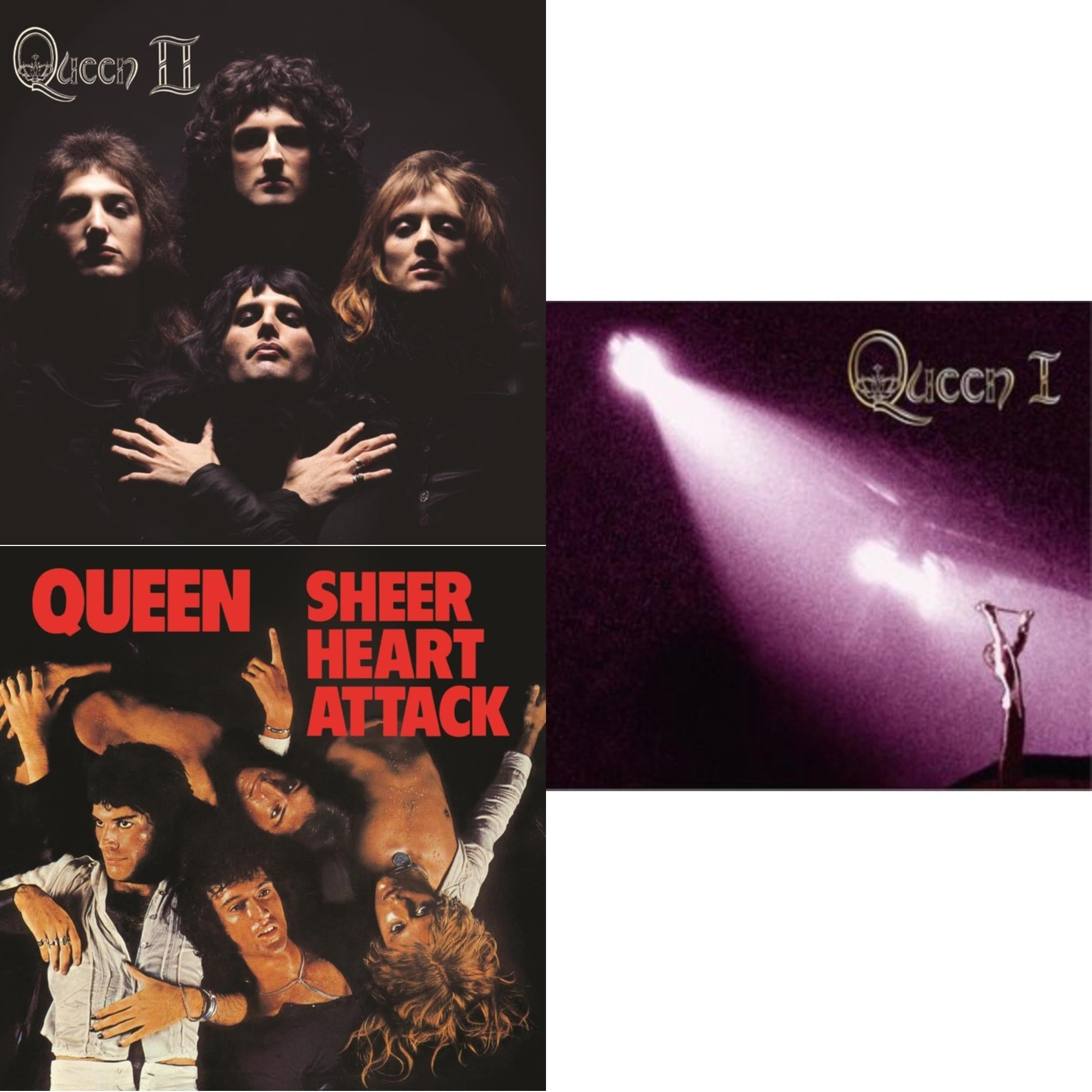 Queen Ii & Sheer Heart Attack (Half-Speed LP Vinyl) & Queen I (2024 Mix)