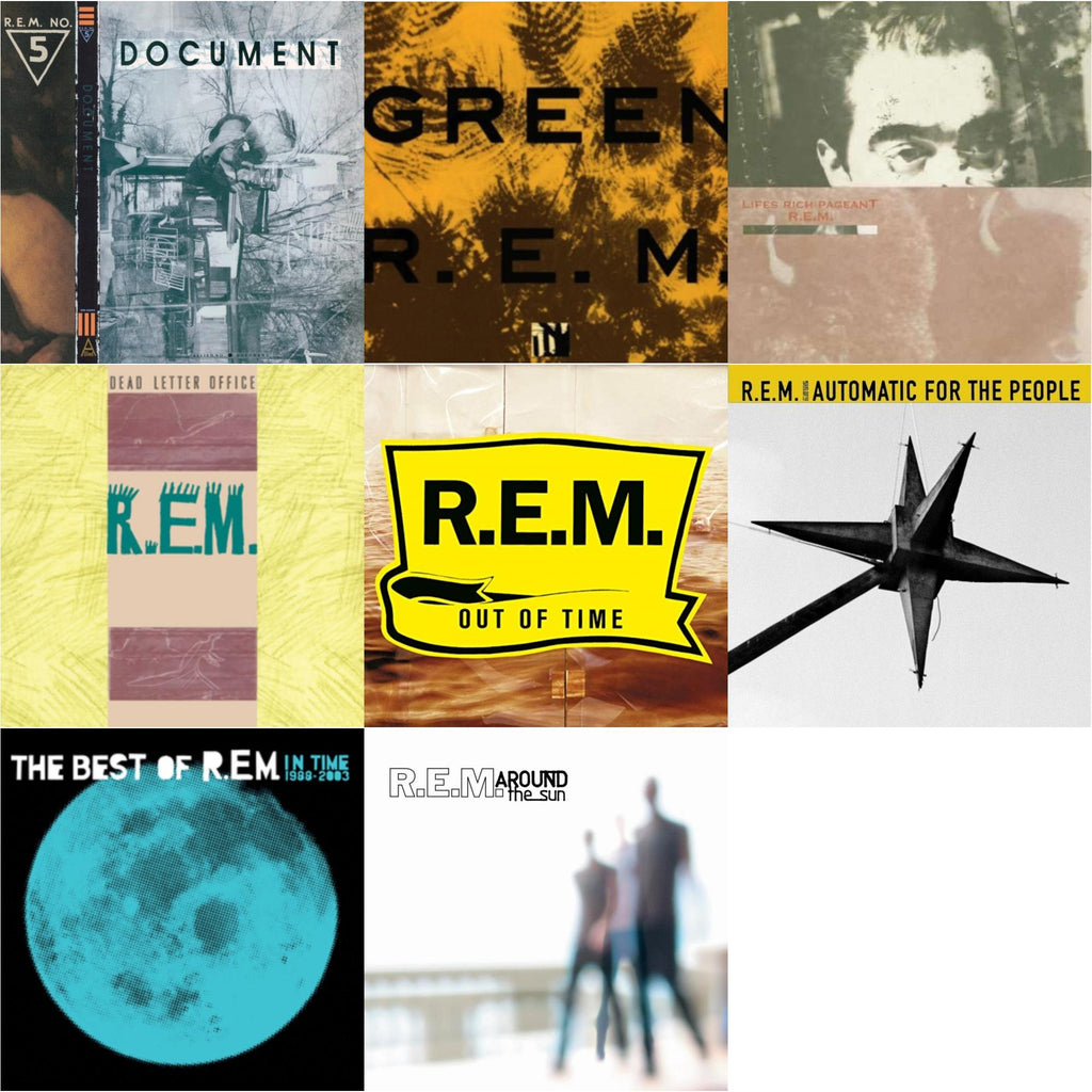 Document & Green & Lifes Rich Pageant & Dead Letter Office & Out Of Time & Automatic For The People (25Th Anniversary Deluxe Edition) & In Time: The Best Of R.E.M. 1988-2003 (2LP/180G) & Around The Sun (2LP)