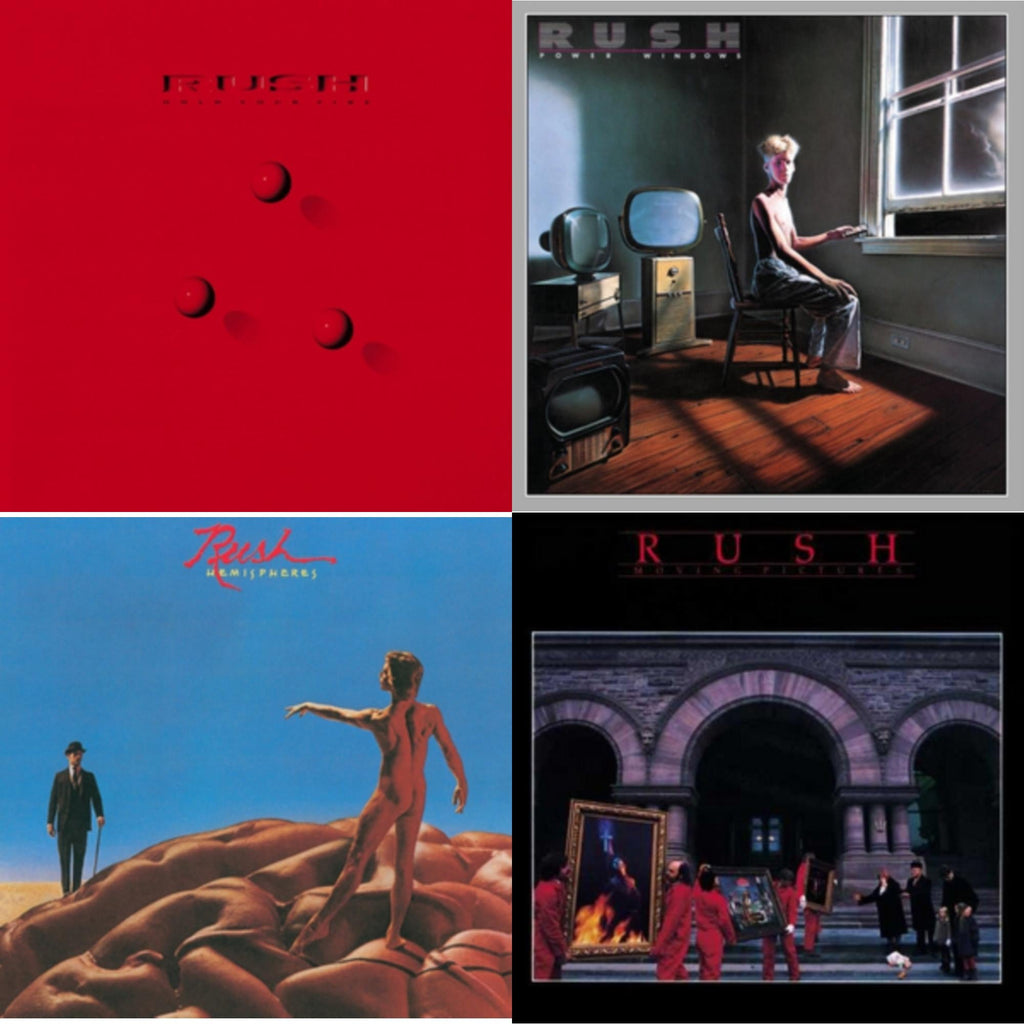 Hemispheres (180G) & Moving Pictures (180G LP Vinyl/Dl Card) & Power Windows (180G) & Hold Your Fire (180G)