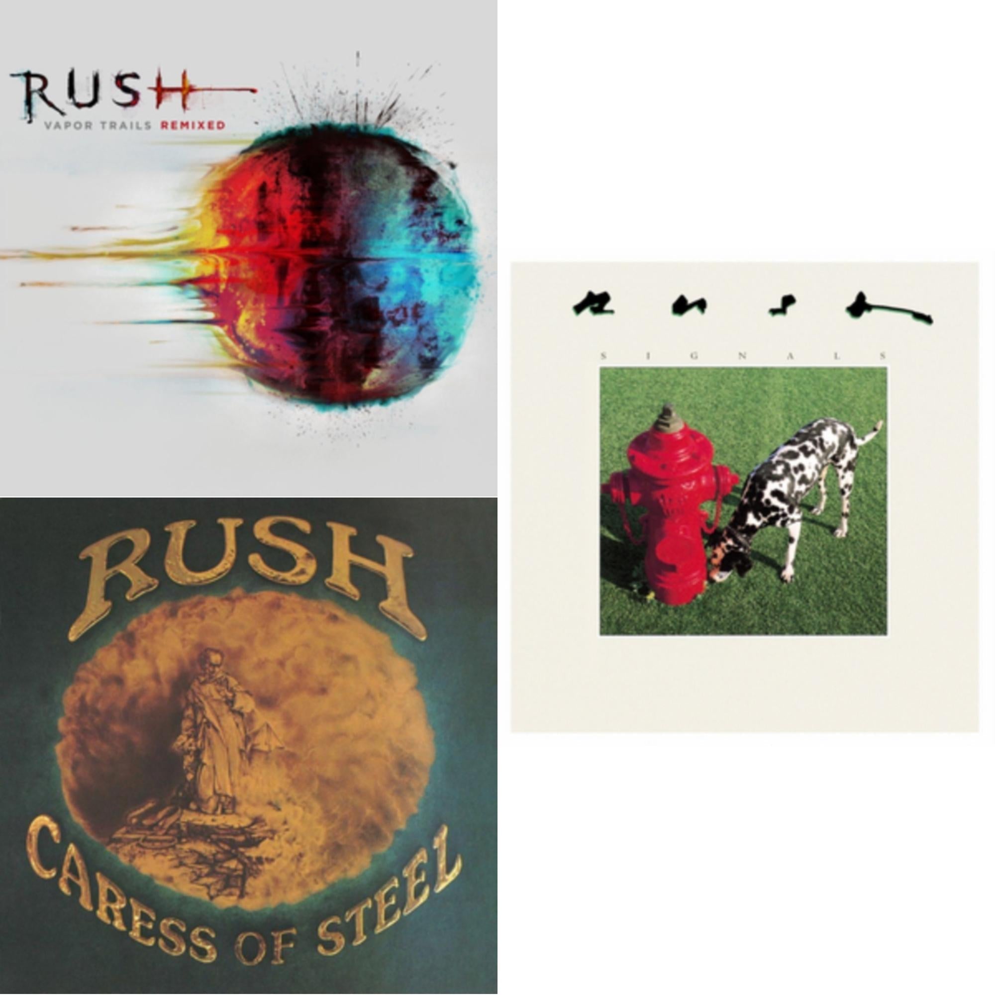 Vapor Trails (Remixed) & Caress Of Steel (180G/Dl Card) & Signals (180G)