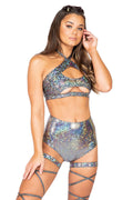 Keyhole Underboob Cropped Top - Andersen Mercantile