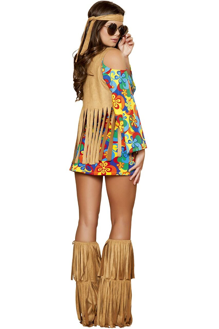 Groovy Flower Child Hippie Costume - Andersen Mercantile