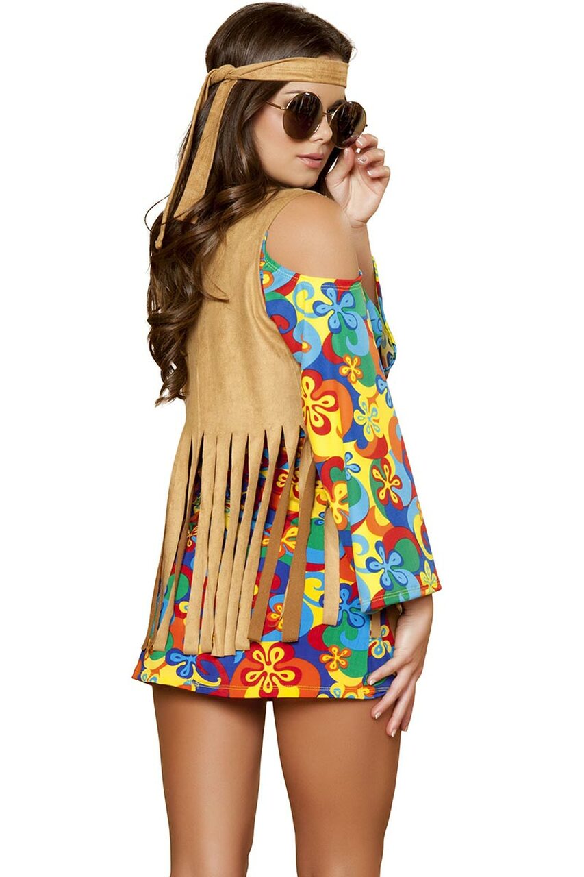 Groovy Flower Child Hippie Costume - Andersen Mercantile