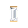 Solitaire Baguette Diamond Earring for Tragus Piercing