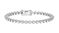 Cubic Zirconia Diamond Tennis Bracelet