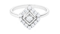 Contemporary Diamond Promise Ring with Certificate