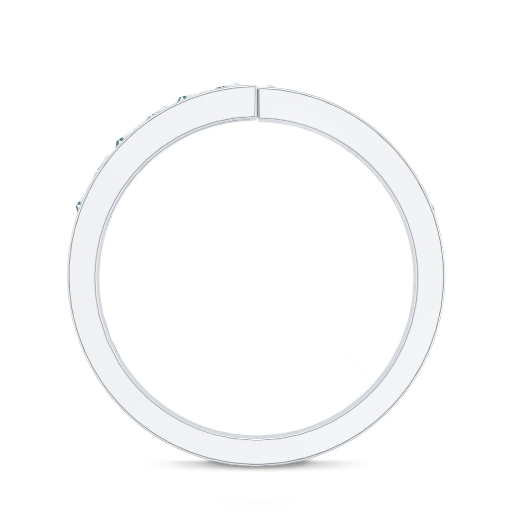 Natural Diamond Anniversary Band Ring with Certificate