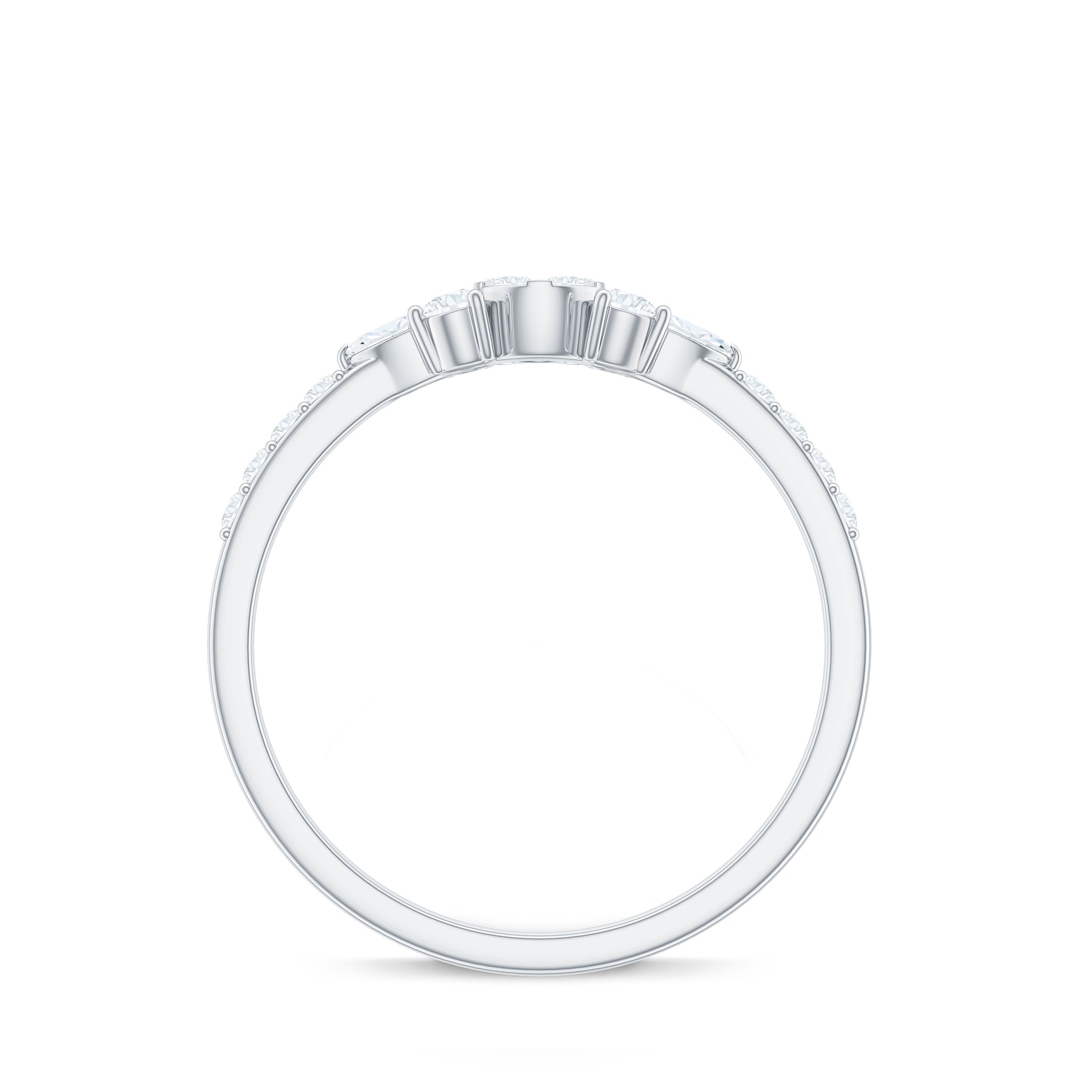 Certified Real Diamond Promise Ring