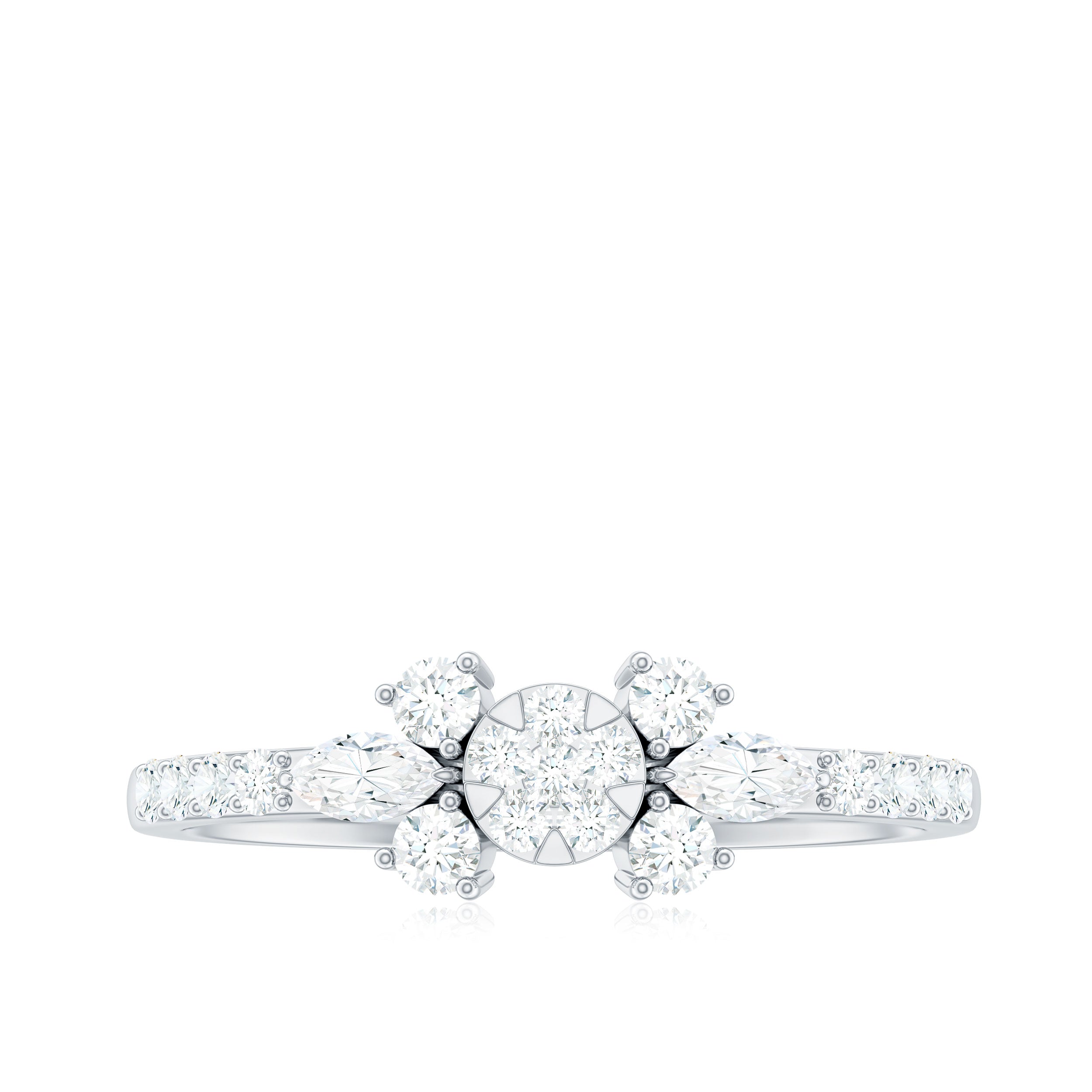 Certified Real Diamond Promise Ring