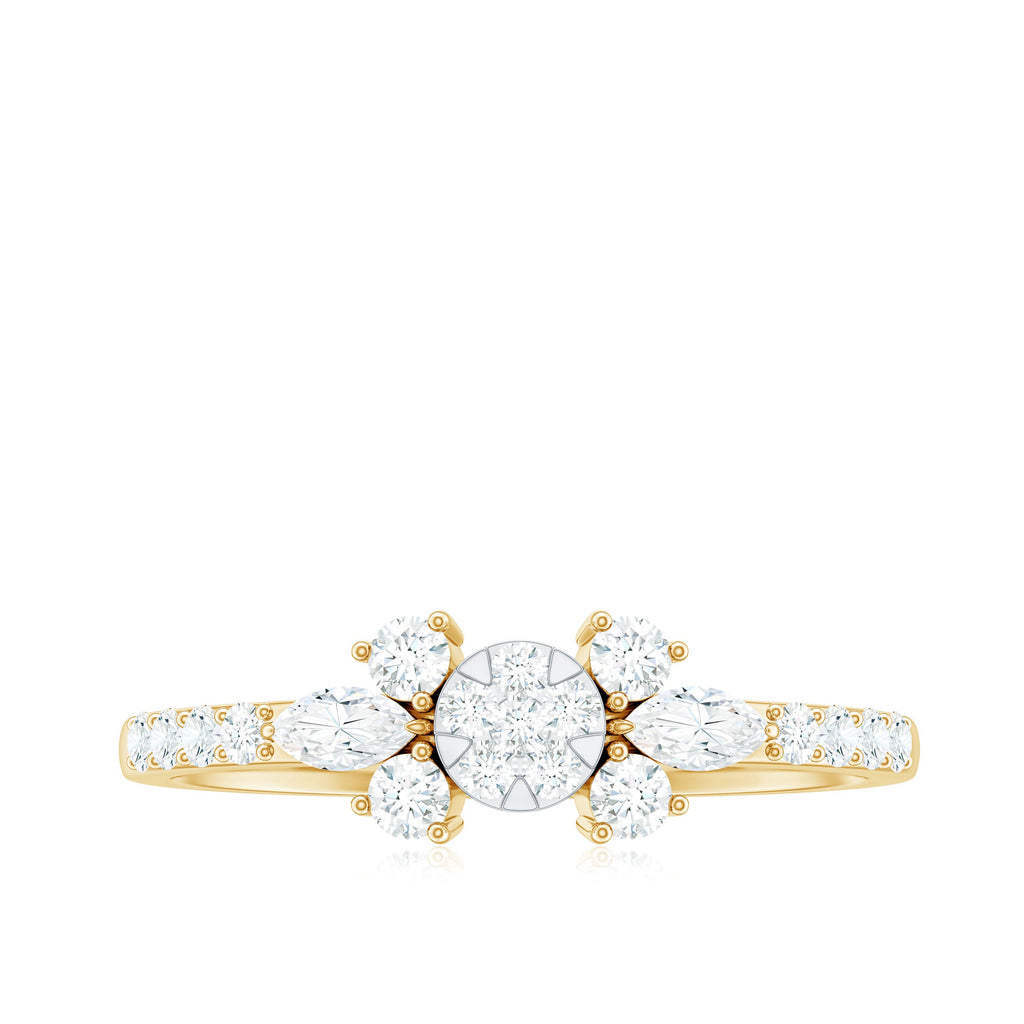 Certified Real Diamond Promise Ring