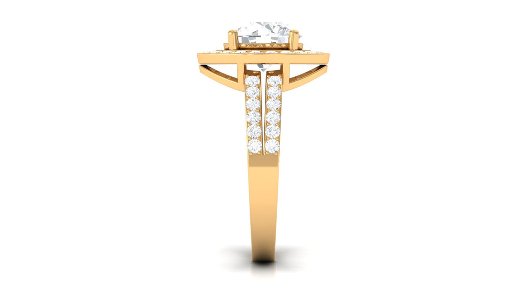 3.25 CT Classic Cubic Zirconia Engagement Ring