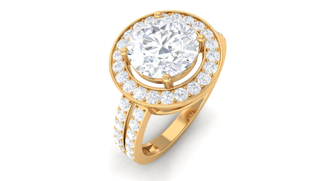 3.25 CT Classic Cubic Zirconia Engagement Ring
