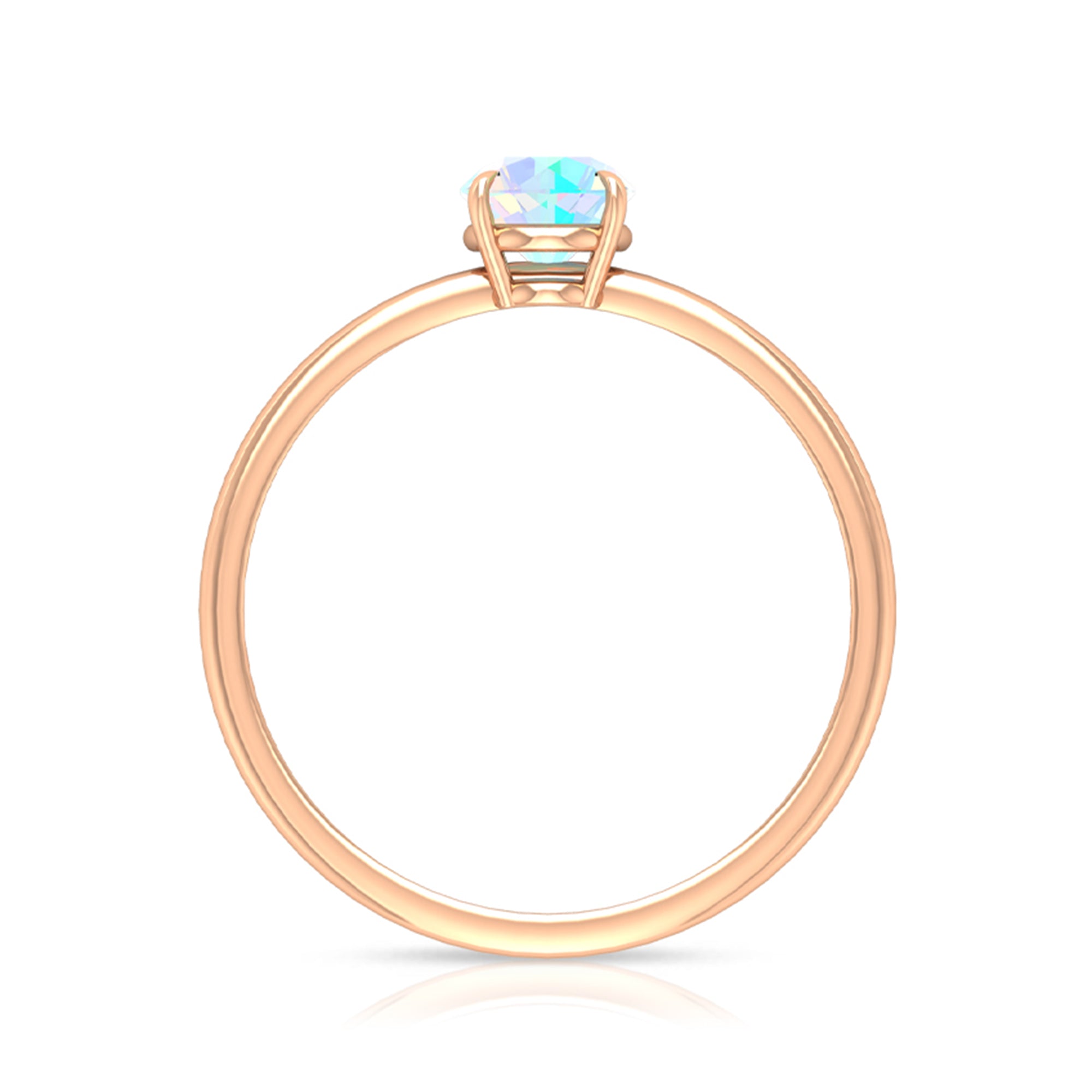 Certified Real Ethiopian Opal October Birthstone Ring