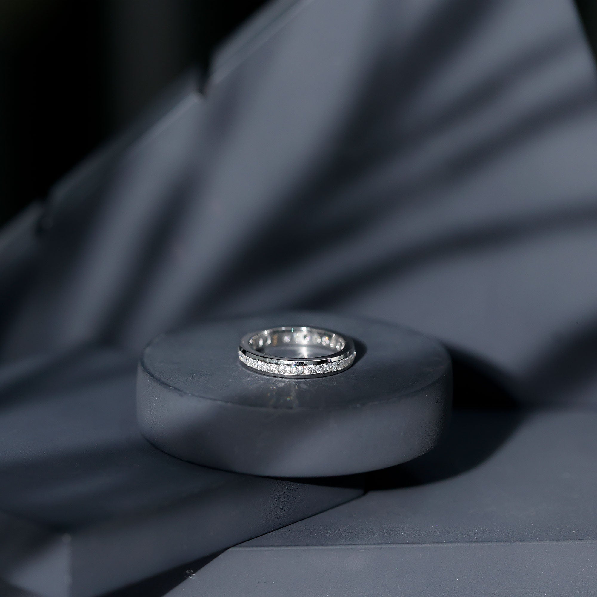 Lab Grown Diamond Wedding Eternity Band For Women