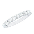 Cubic Zirconia Half Eternity Ring for Women