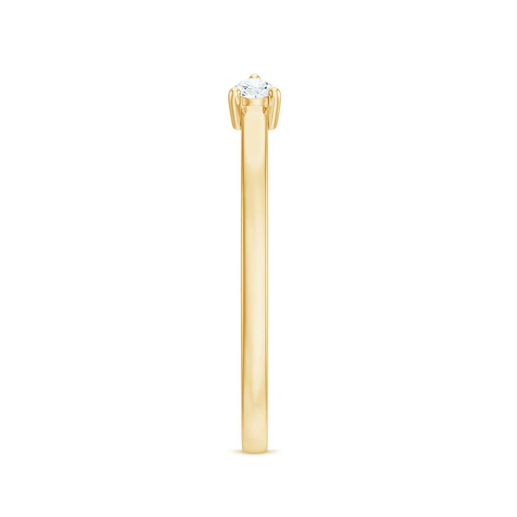 Dainty Diamond Two Stone Open Cuff Ring for Women