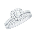 0.5 Carat Zircon Statement Wedding Ring Set