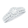 0.5 Carat Zircon Statement Engagement Ring