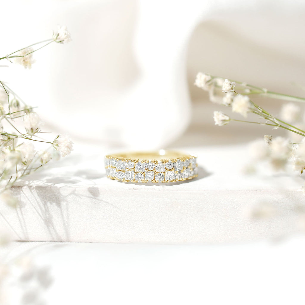 Lab Grown Diamond Wedding Anniversary Ring With Certificate