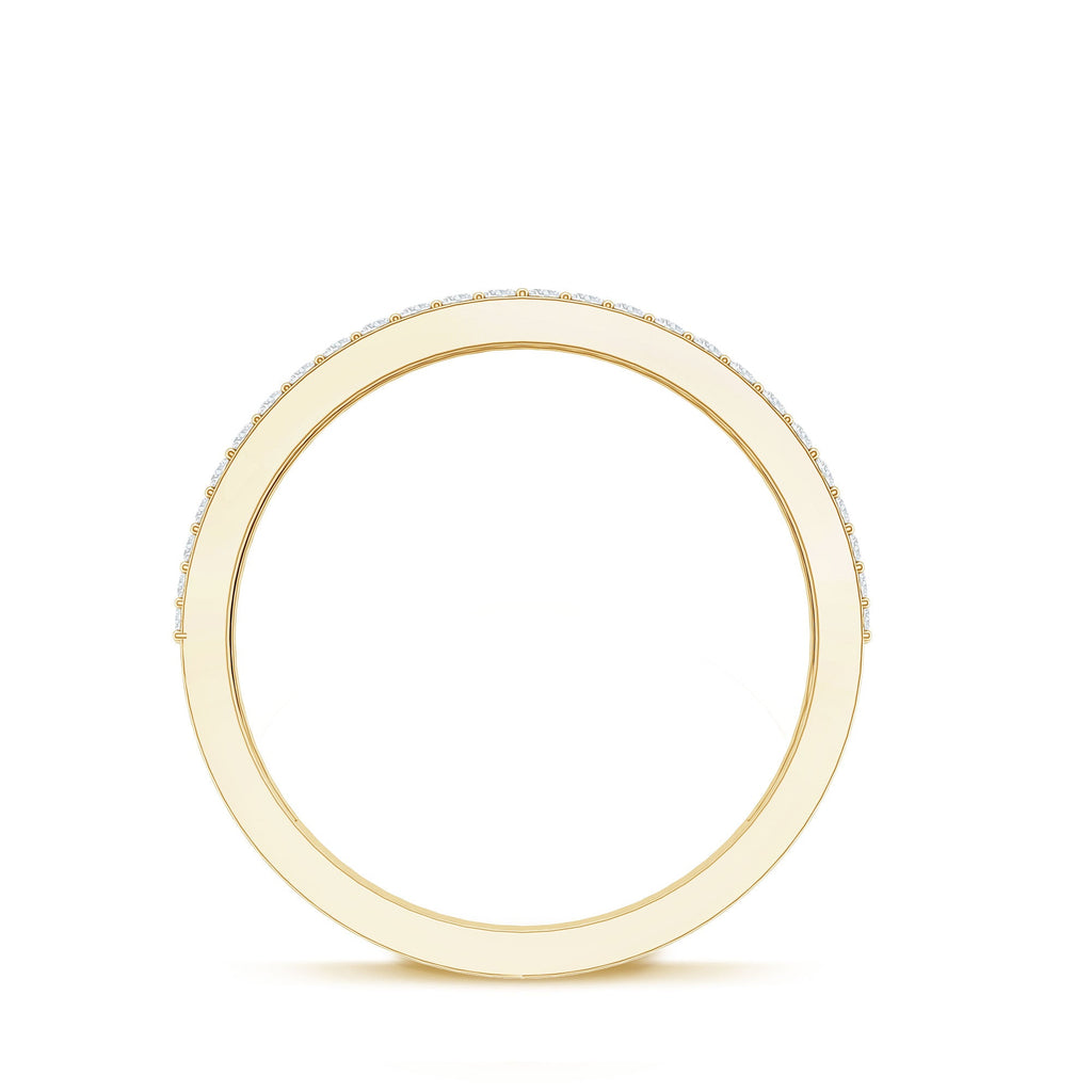 Brilliant Cut Lab Grown Diamond Classic Wedding Band Ring