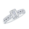 1.8 Carat Lab Grown Diamond Ring For Women With Certificate