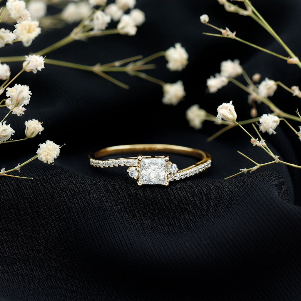 Certified Lab Grown Diamond Promise Engagement Ring