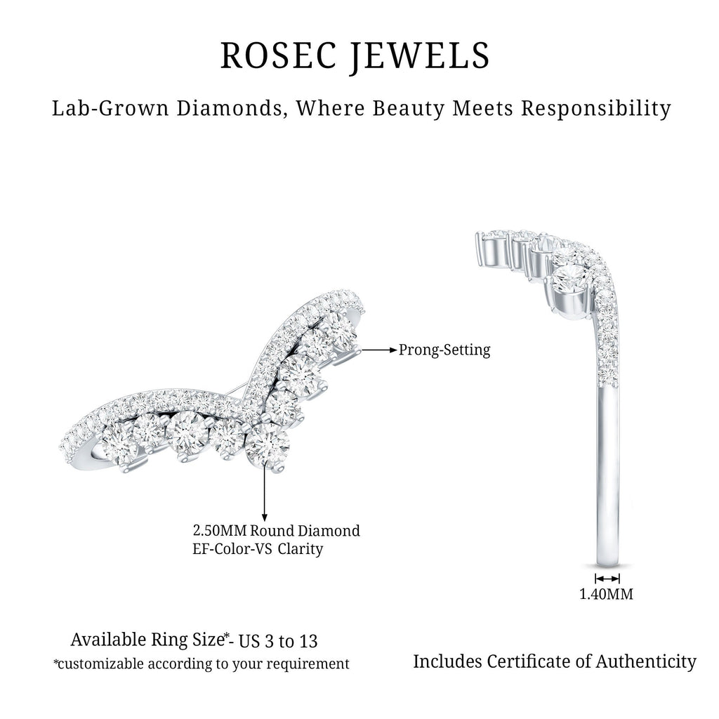 Classic Lab Grown Diamond Engagement Ring Enhancer