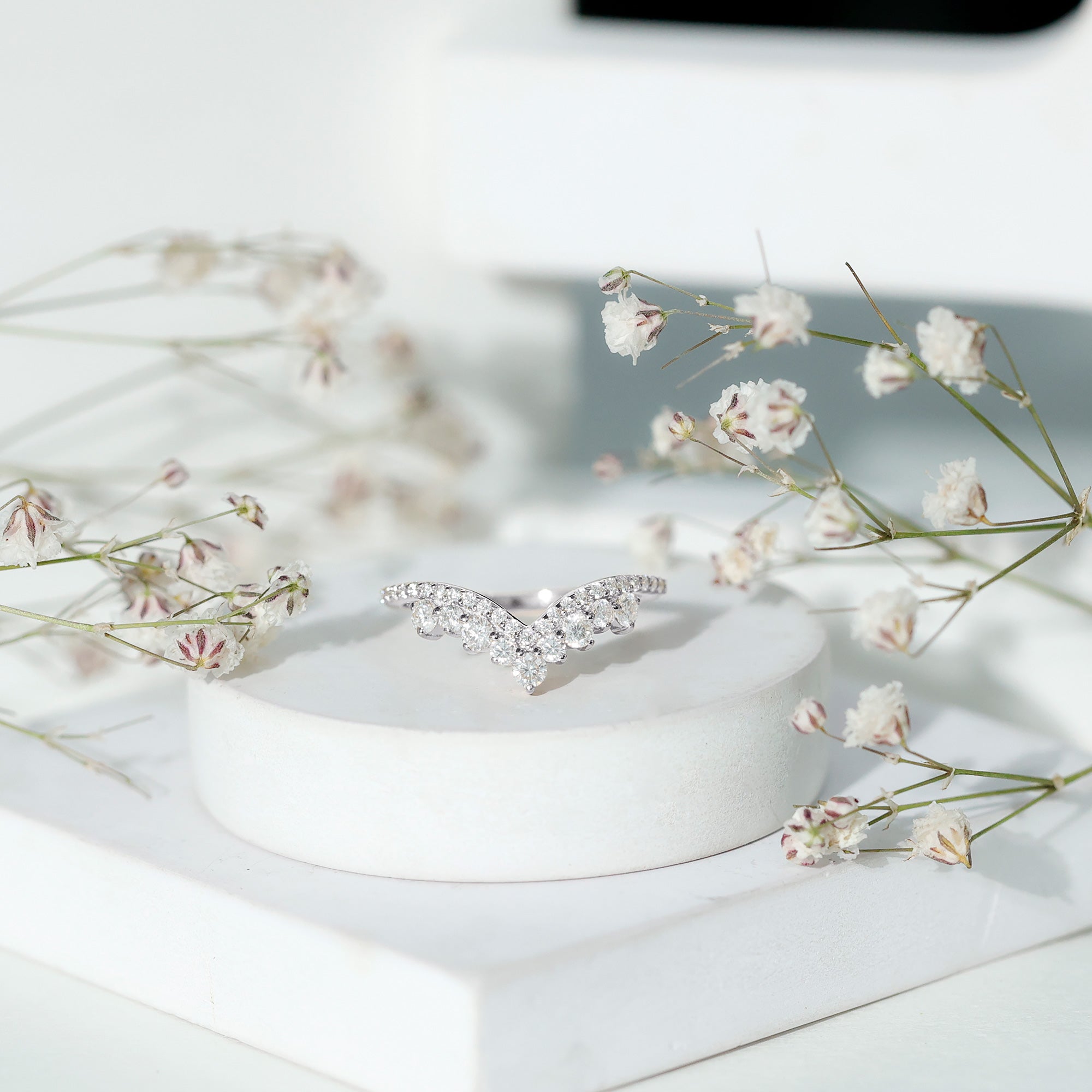 Classic Lab Grown Diamond Engagement Ring Enhancer