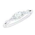 Certified Diamond Celtic Knot Promise Ring
