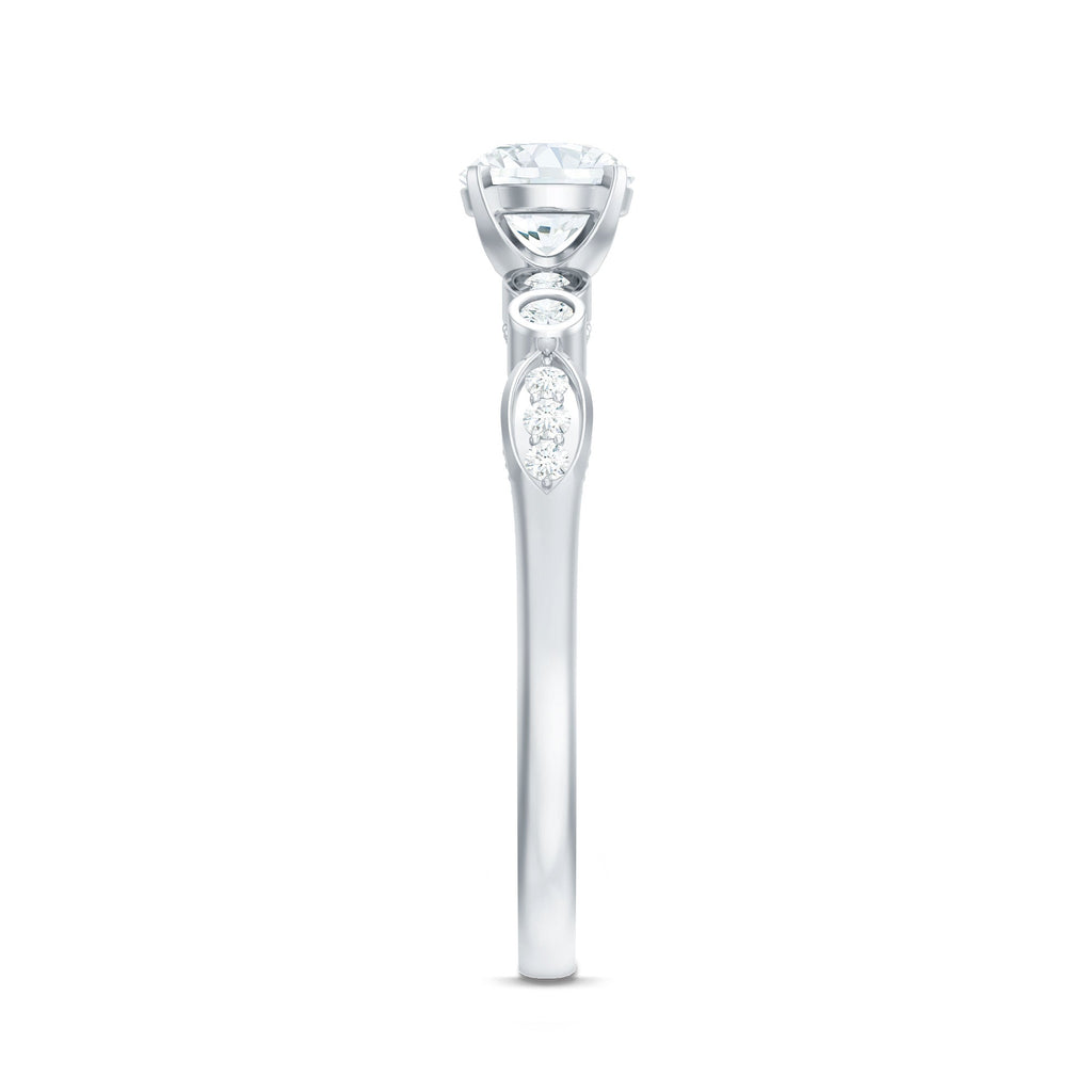 Cubic Zirconia Promise Engagement Ring