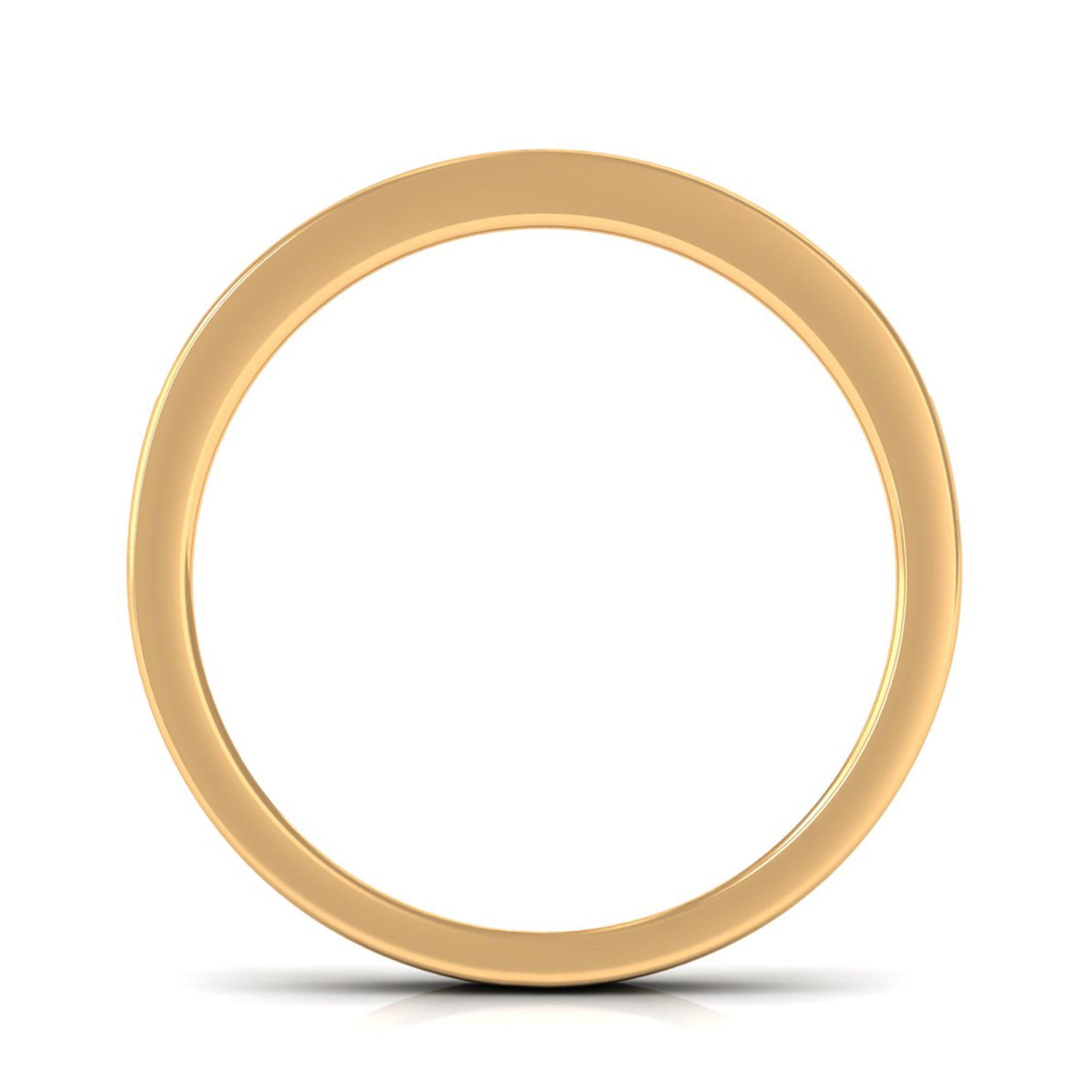 Channel Set Diamond Half Eternity Band Ring