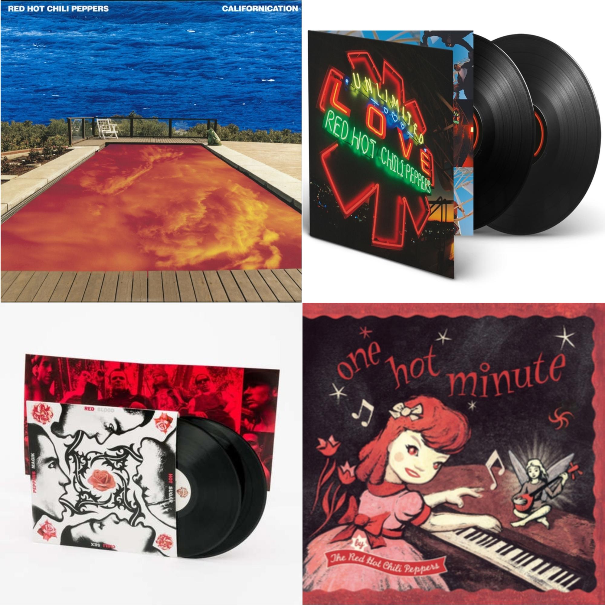 Californication (2LP/180G) & Unlimited Love (Deluxe/2LP) & One Hot Minute & Blood Sugar Sex Magik