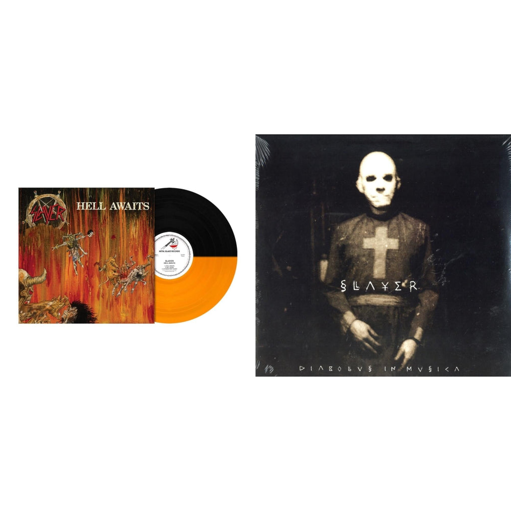 Hell Awaits (Transparent Orange & Black Split LP Vinyl) & Diabolus In Musica