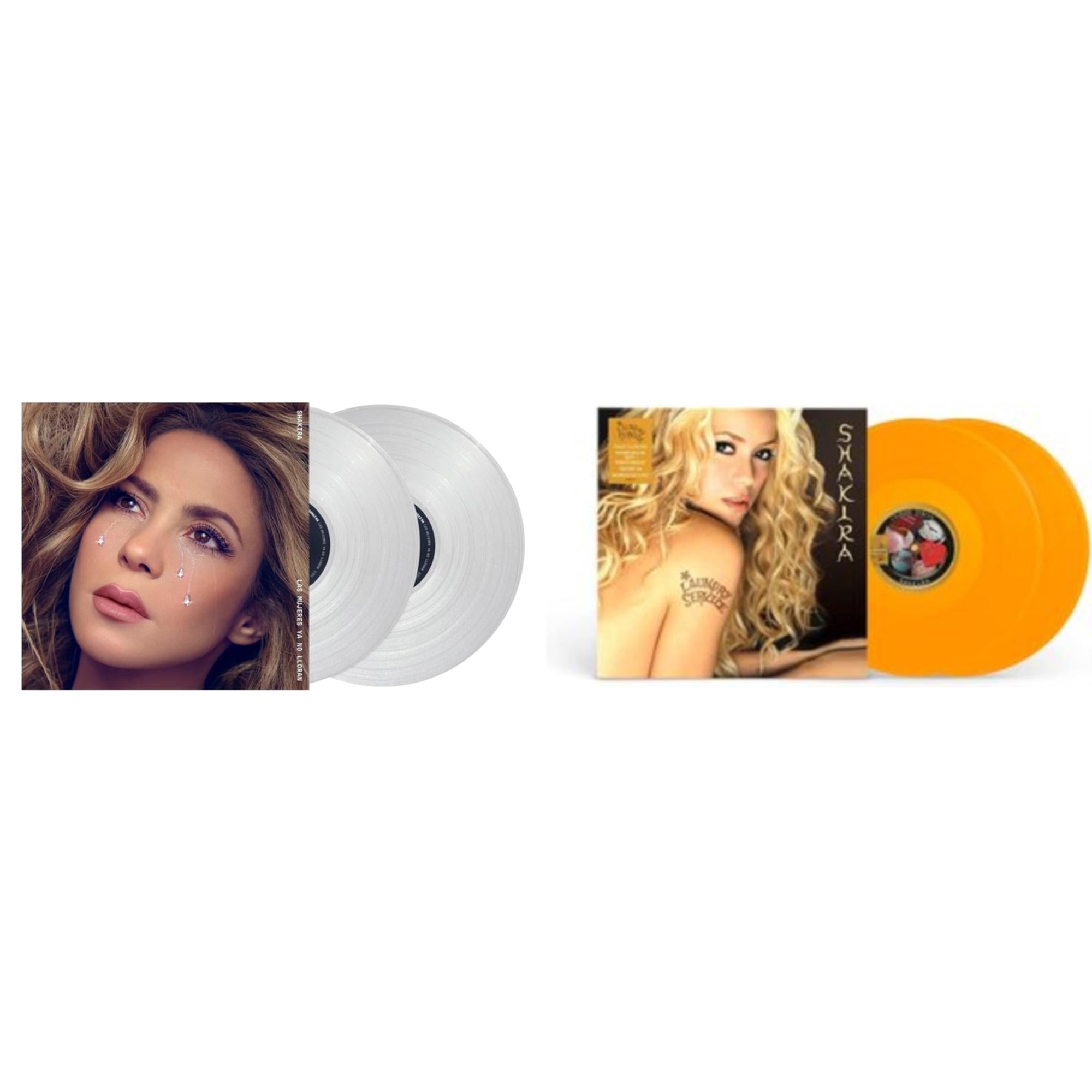 Laundry Service (2LP/Yellow Vinyl) & Las Mujeres Ya No Lloran (2LP/Diamond Clear Vinyl)