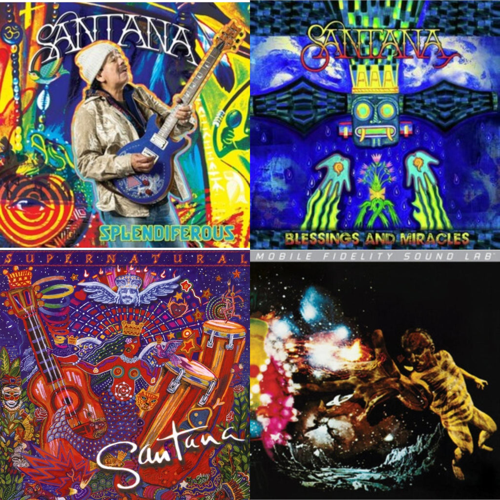 Supernatural (2LP/150G) & Splendiferous (2LP/150G) & Blessings & Miracles & Santana Iii