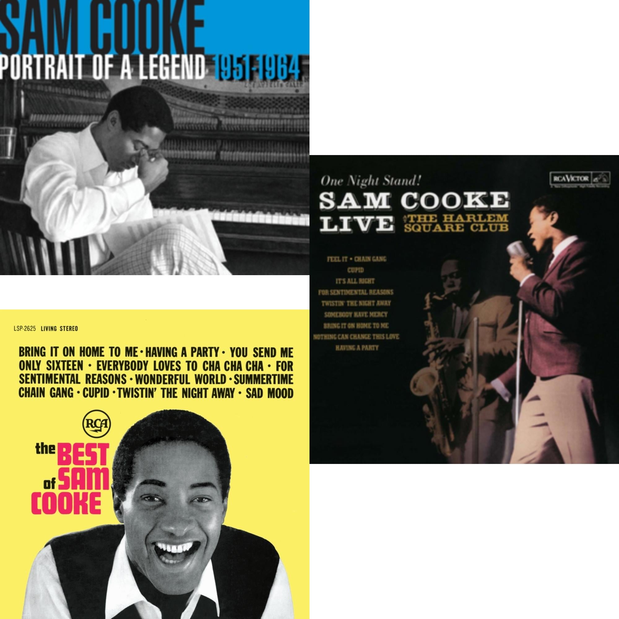 Portrait Of A Legend: 1951 - 1964 & Best Of (140G/ Dl Insert) & Live At The Harlem Square Club (180G)