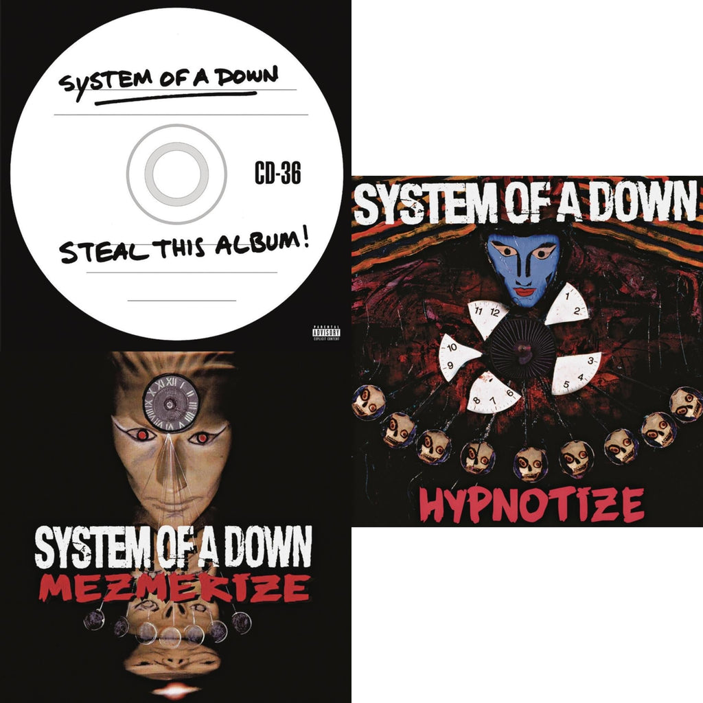 Hypnotize (140G) & Mezmerize (140G) & Steal This Album! (2LP/140G)